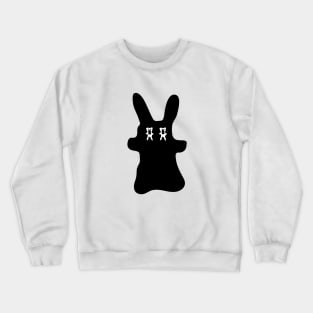 Lapo the Kid Black Bunny Crewneck Sweatshirt